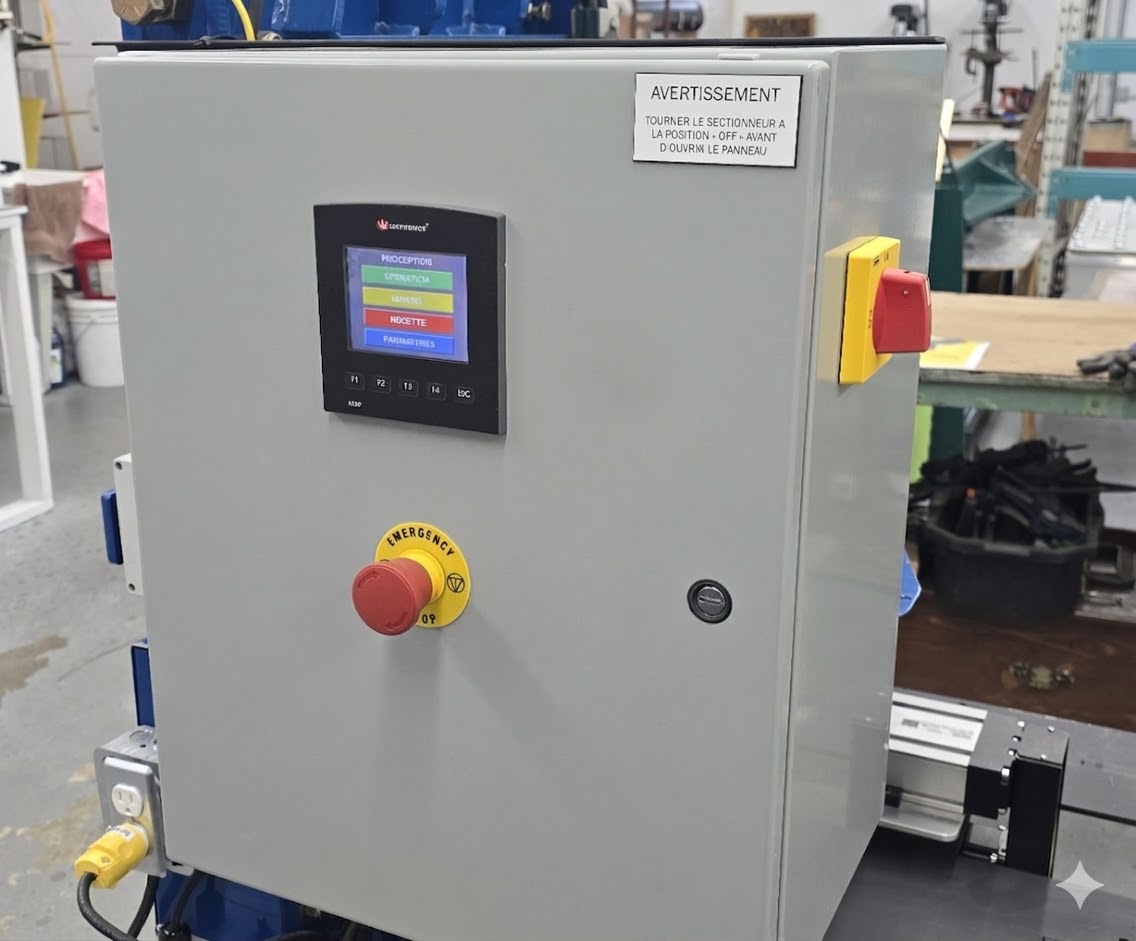 Panneau de contrôle